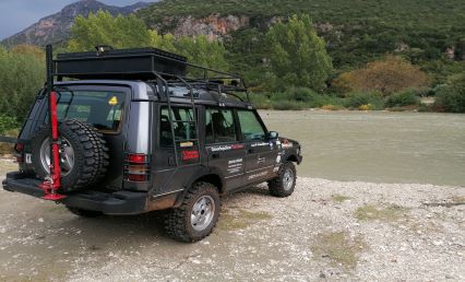 Travel over Epirus by Jeep