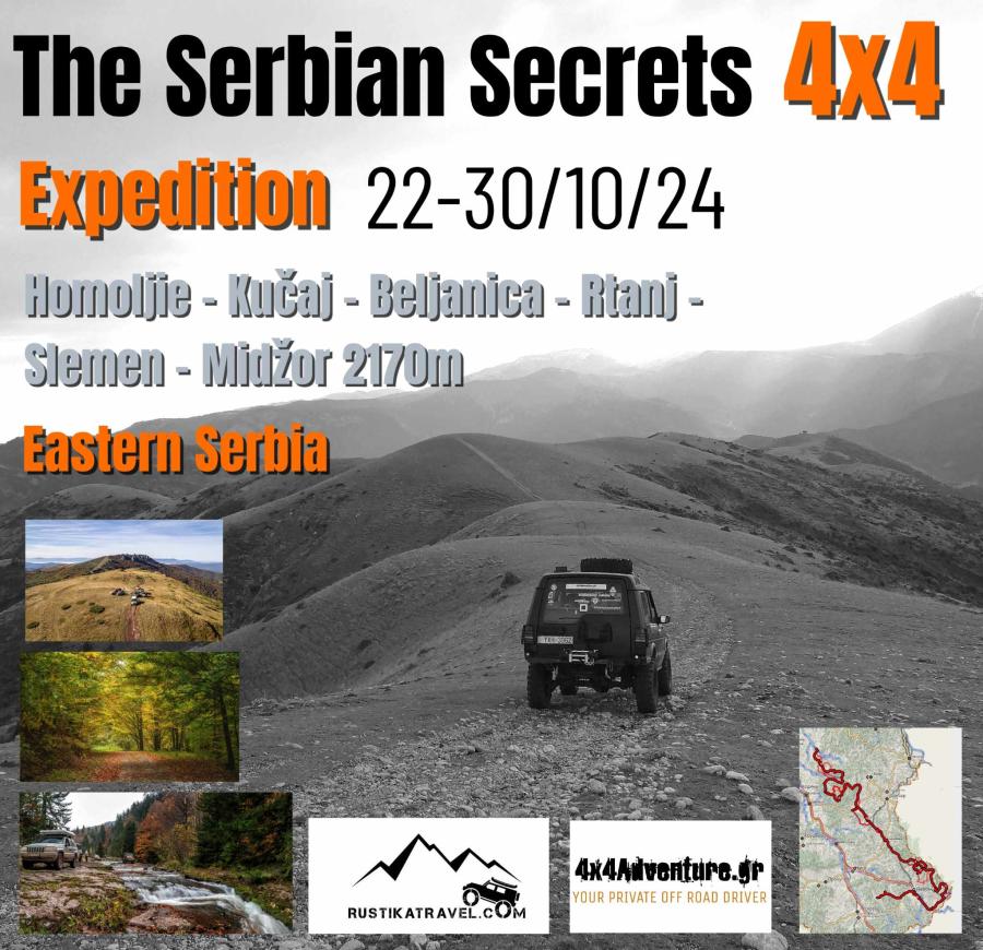 THE SERBIAN SECRETS 4x4 EXPEDITION
